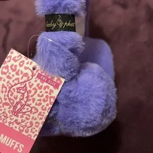 Baby Phat | Accessories | Baby Phat Lavender Faux Fur  display picture 1